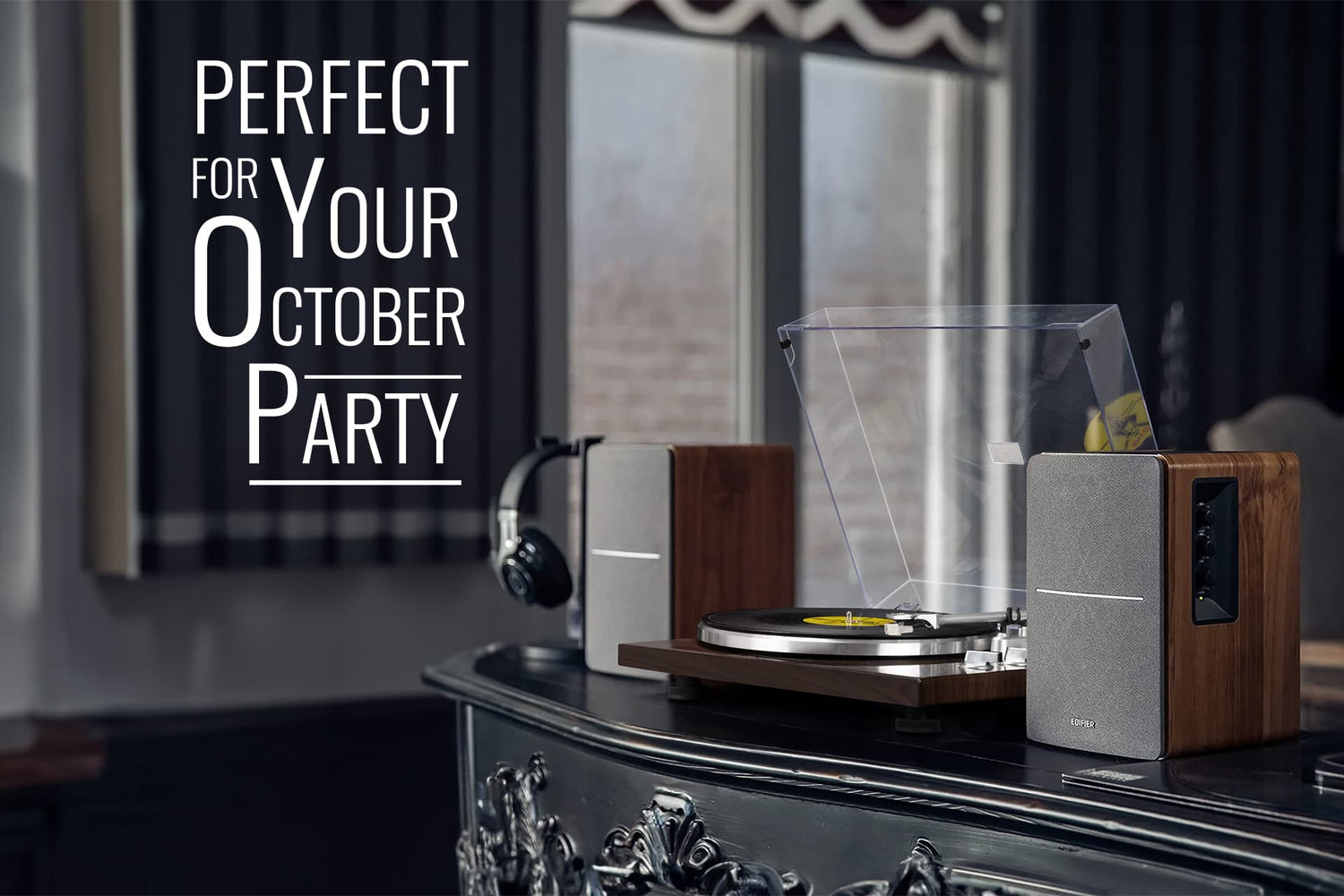 Why Your October Party Needs a Hi-Fi Turntable