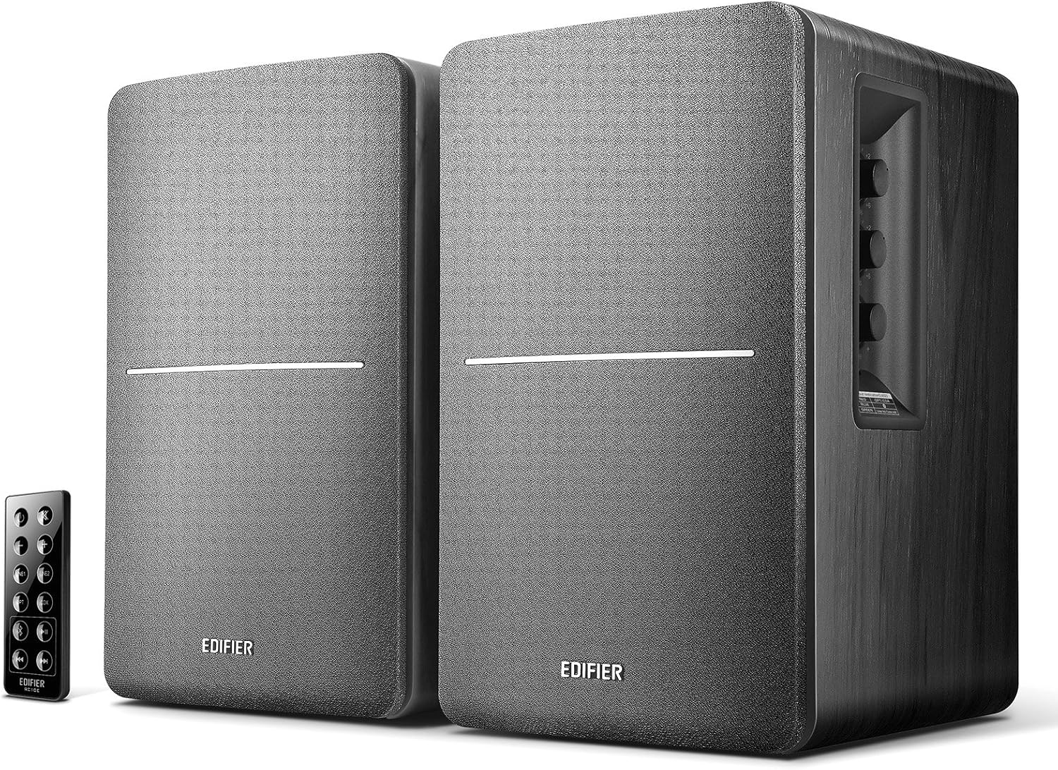 Powered Bluetooth Bookshelf Speakers with Optical Input & Wireless Studio Sound