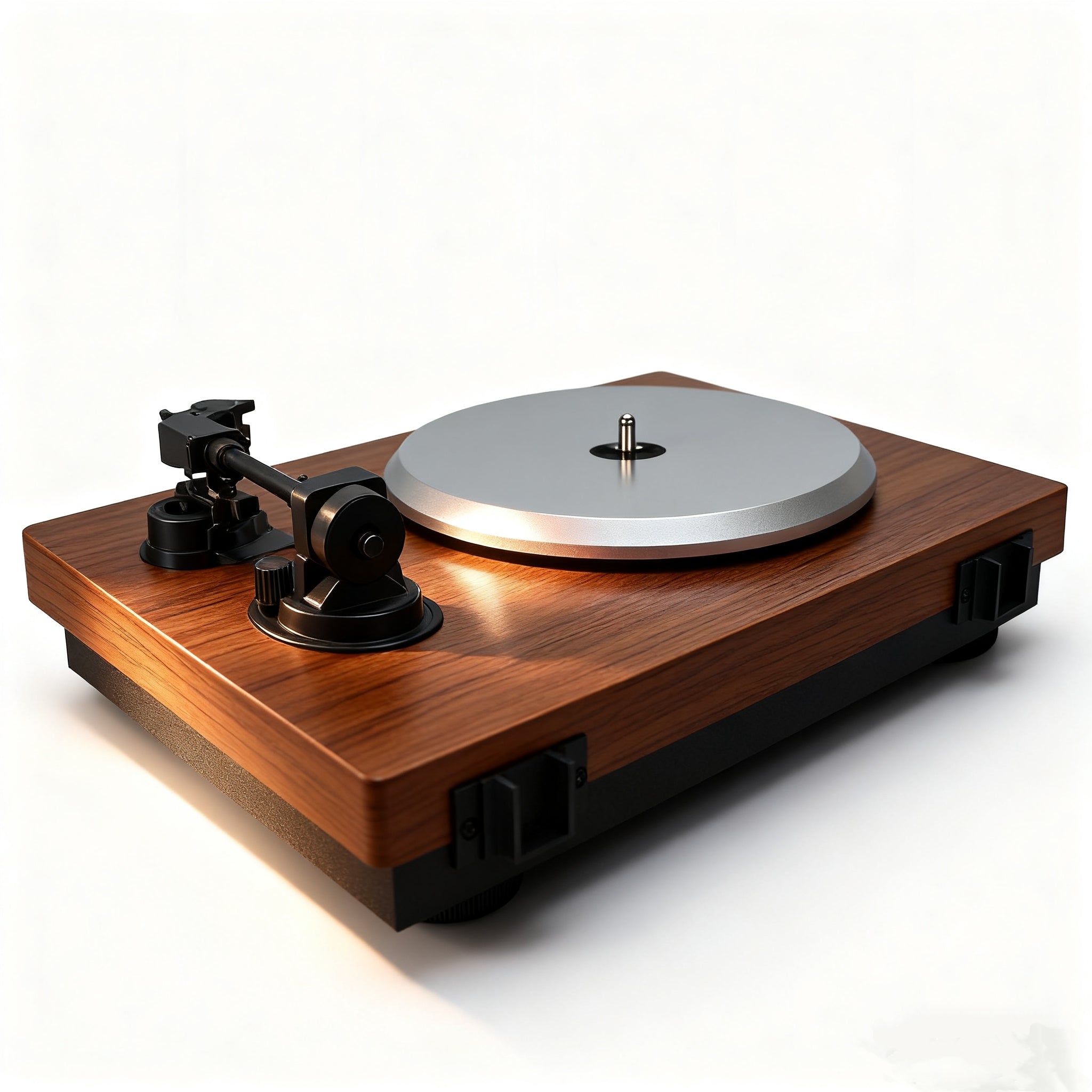 High-Fidelity Turntable with Bluetooth & Speakers