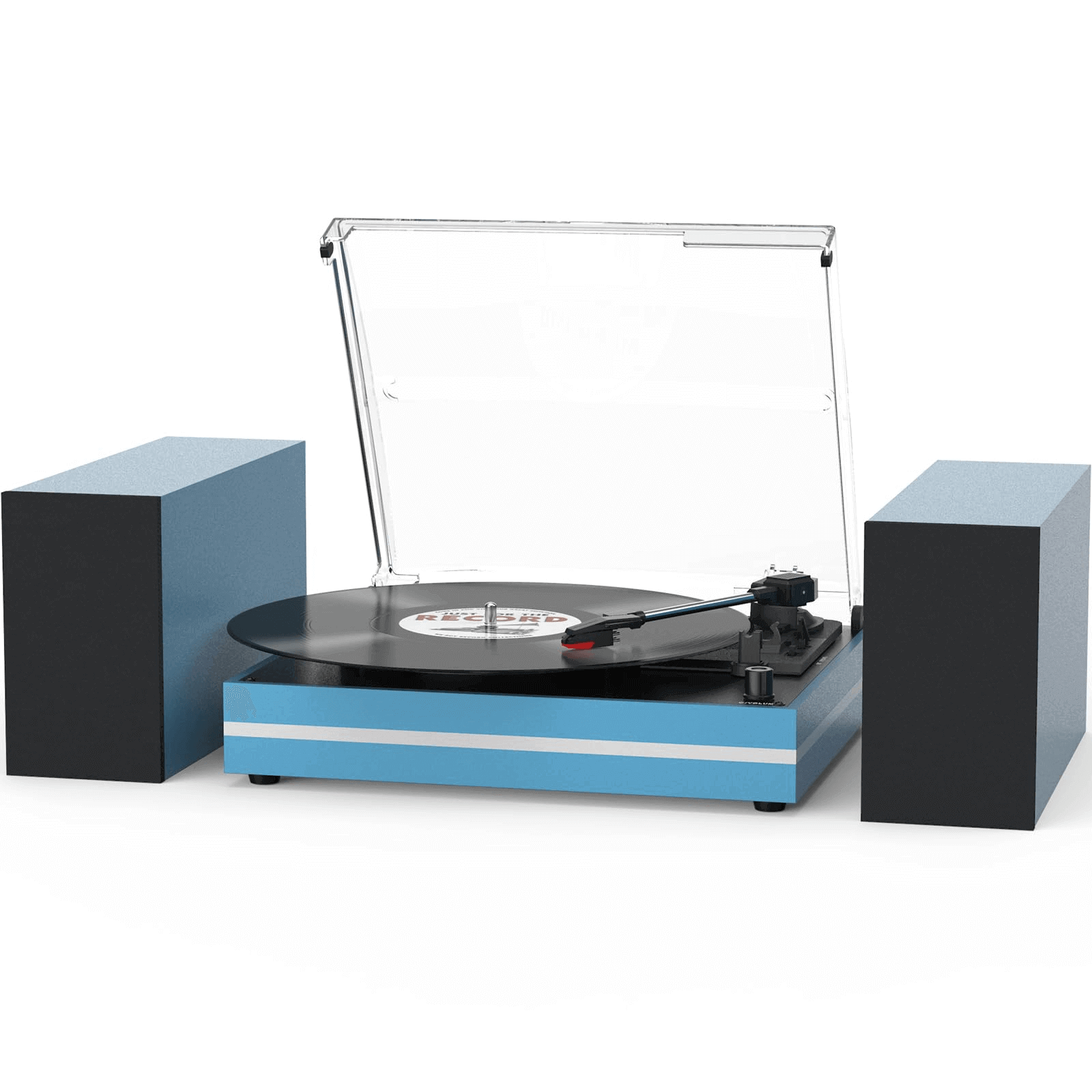 Vinyl Record Player with External Speakers, R612-1