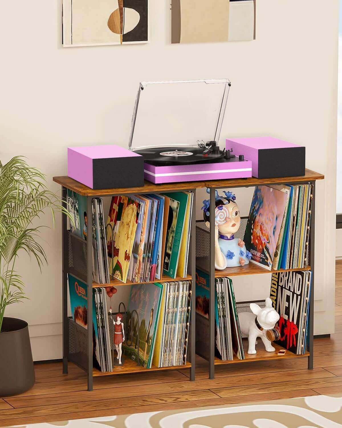 Vinyl Record Player with External Speakers, R612-1